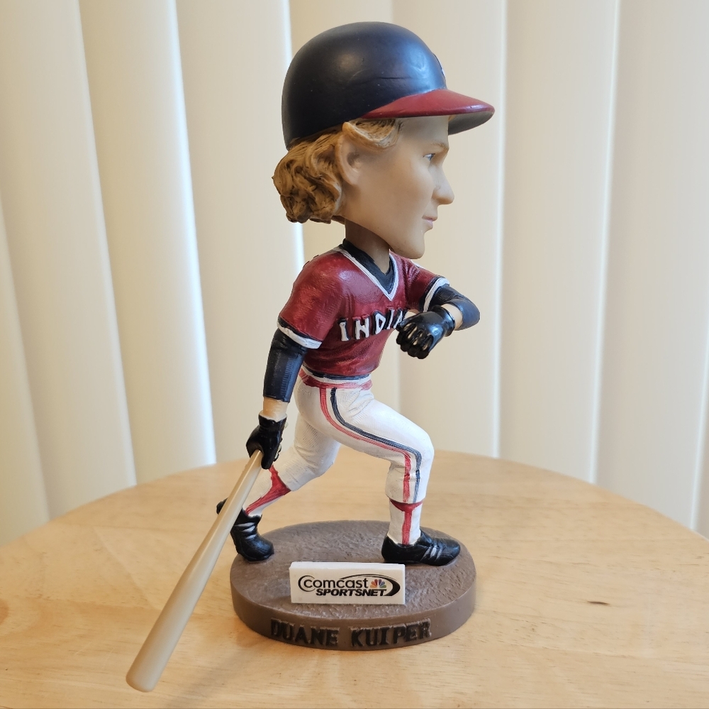Comcast Sportsnet Bobble Head Baseball "Duane Kuiper" # 18 Indians
